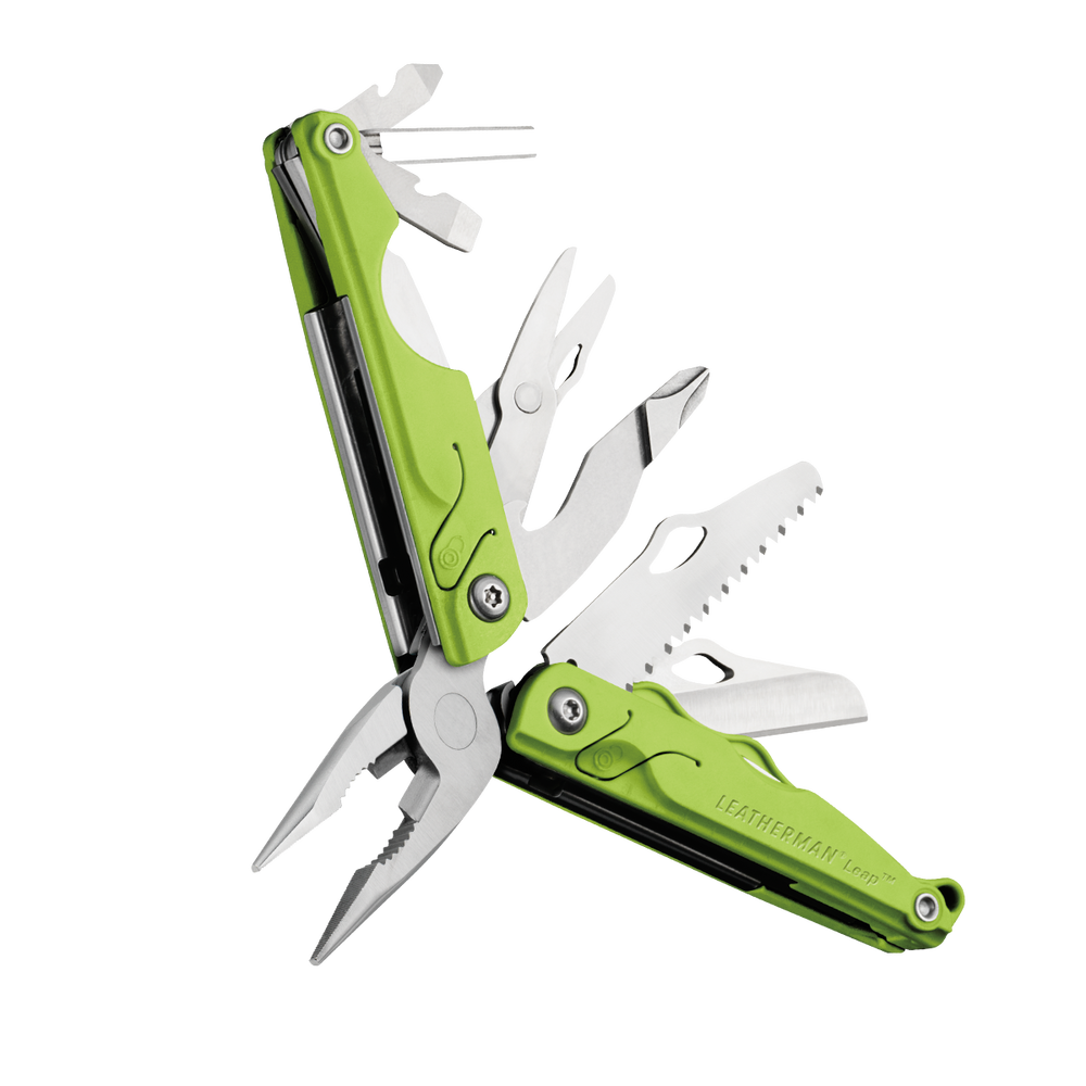 Мультитул LEATHERMAN Leap - Green, картонна коробка