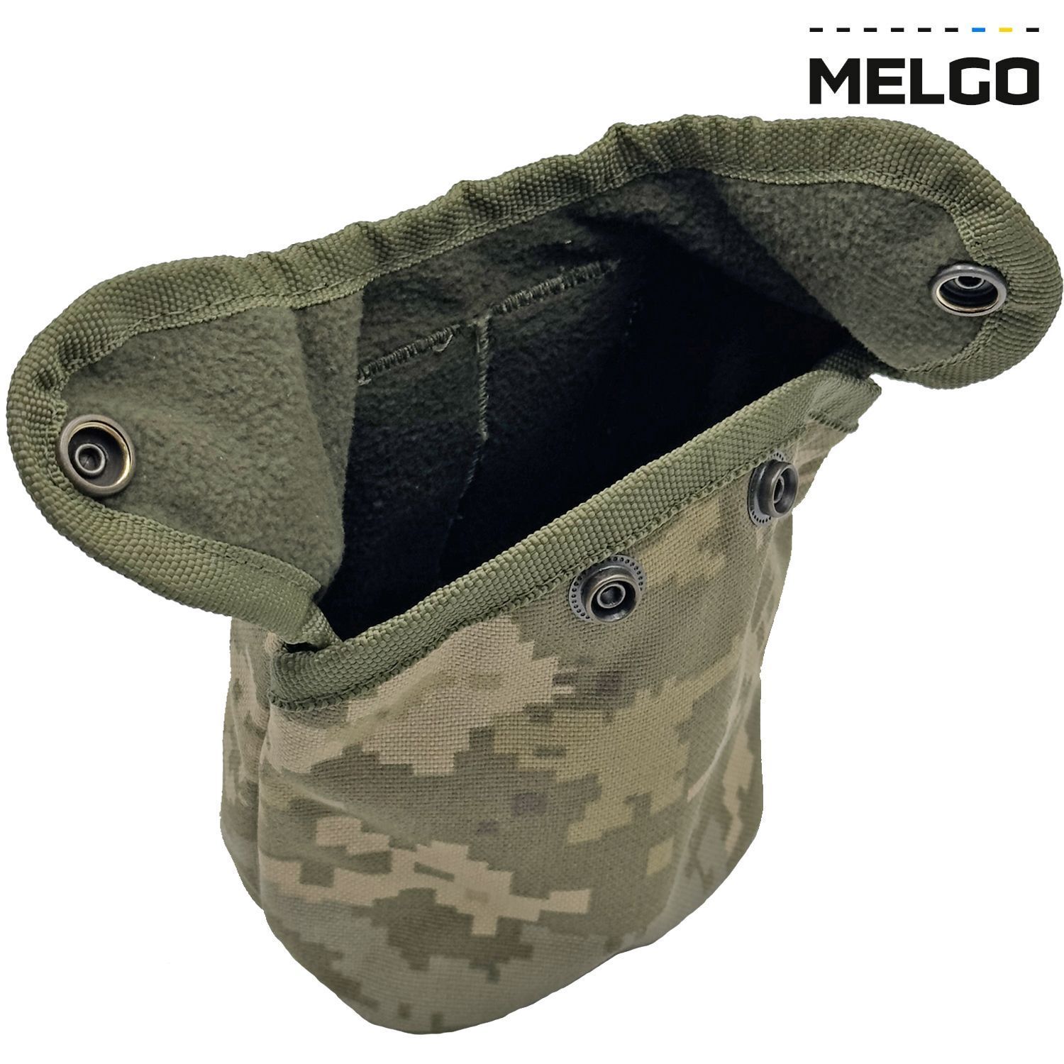 Чехол для фляги 1л Molle Пиксель ММ-14 Cordura 1000 D MELGO фото 4