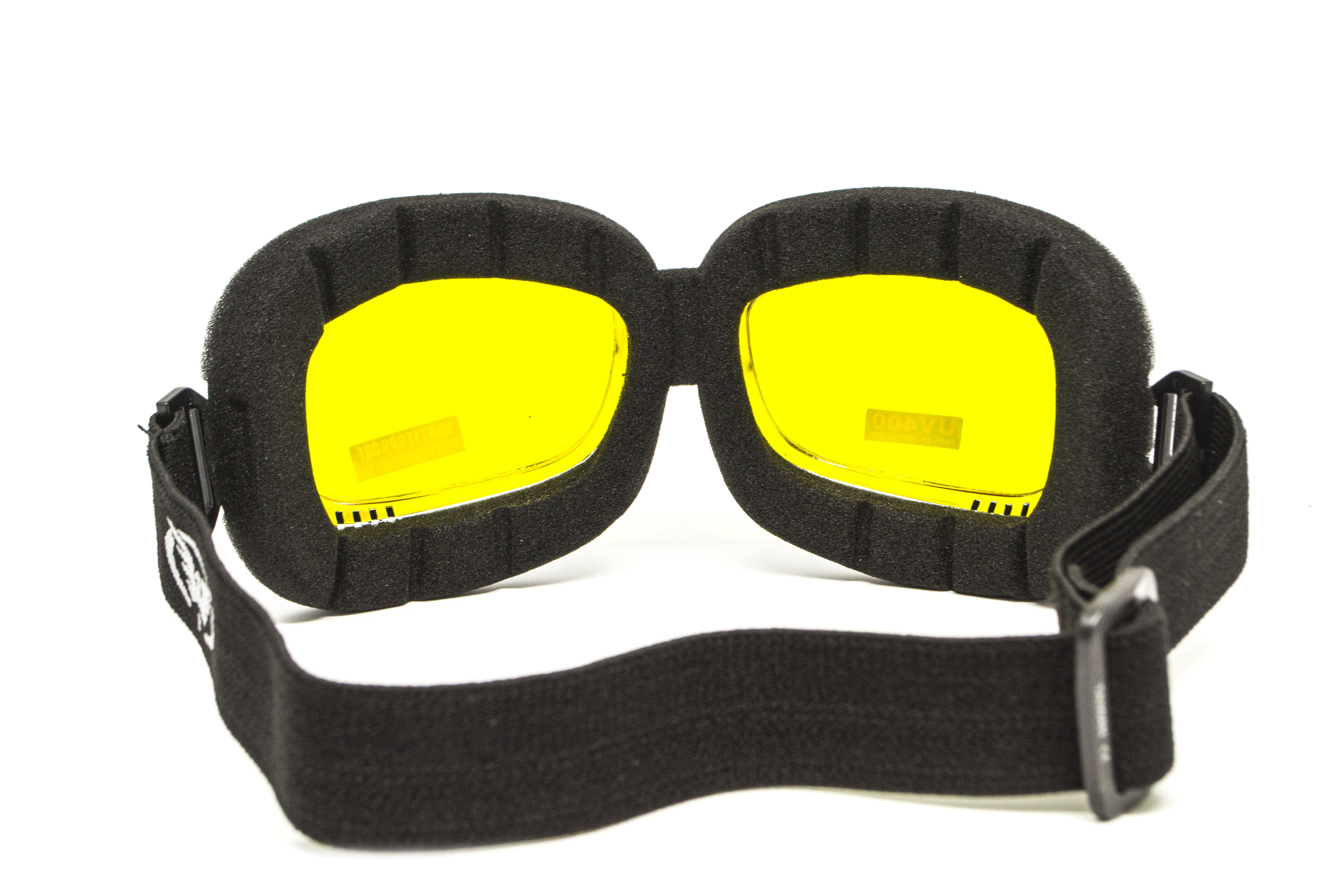 Очки защитные с уплотнителем Global Vision Retro Joe (yellow) желтые фото 7
