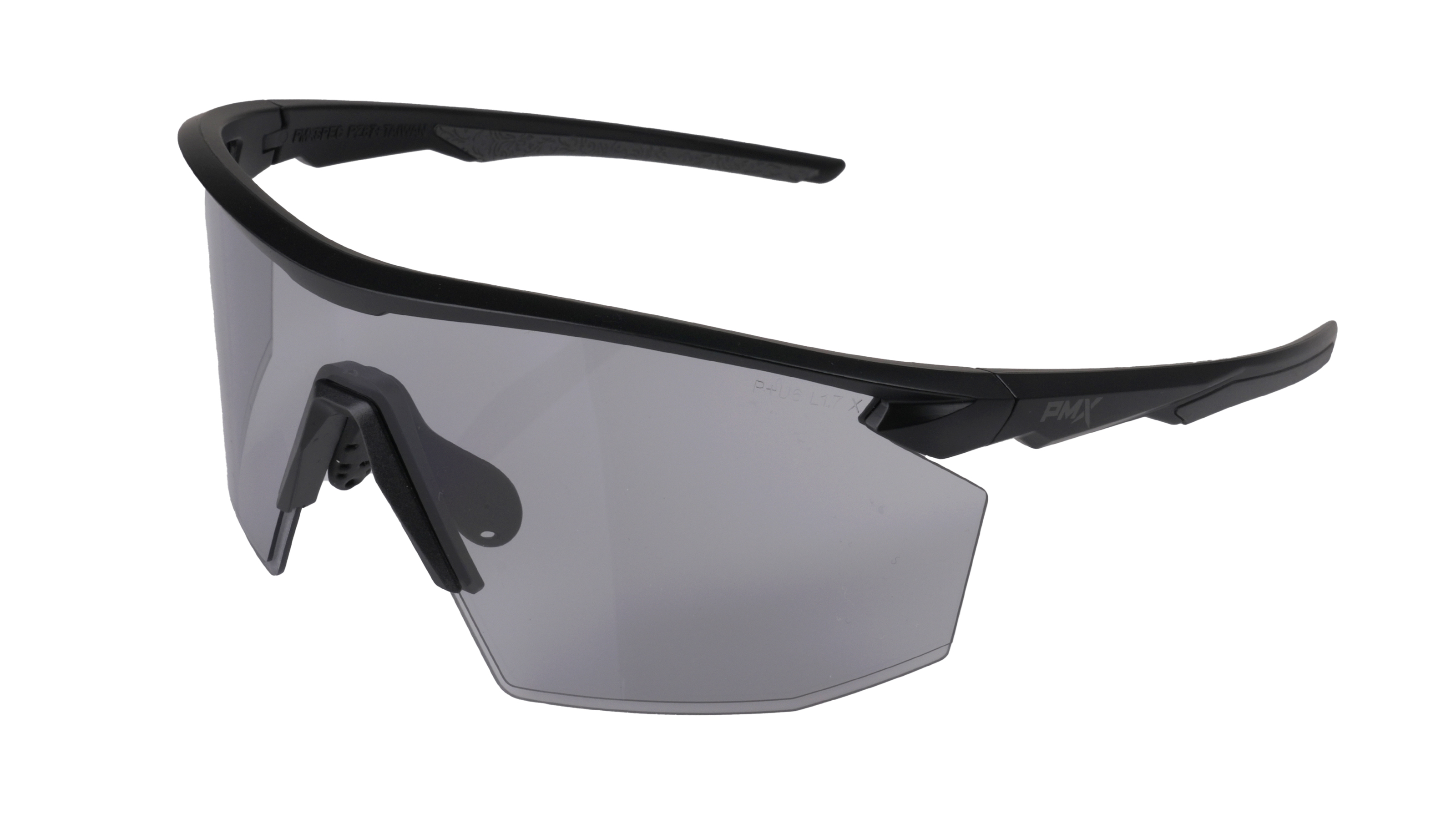 Очки защитные Pyramex PMXSPEC (light gray) Super Anti-Fog H2MAX, светло-серые в чёрно-серой оправе