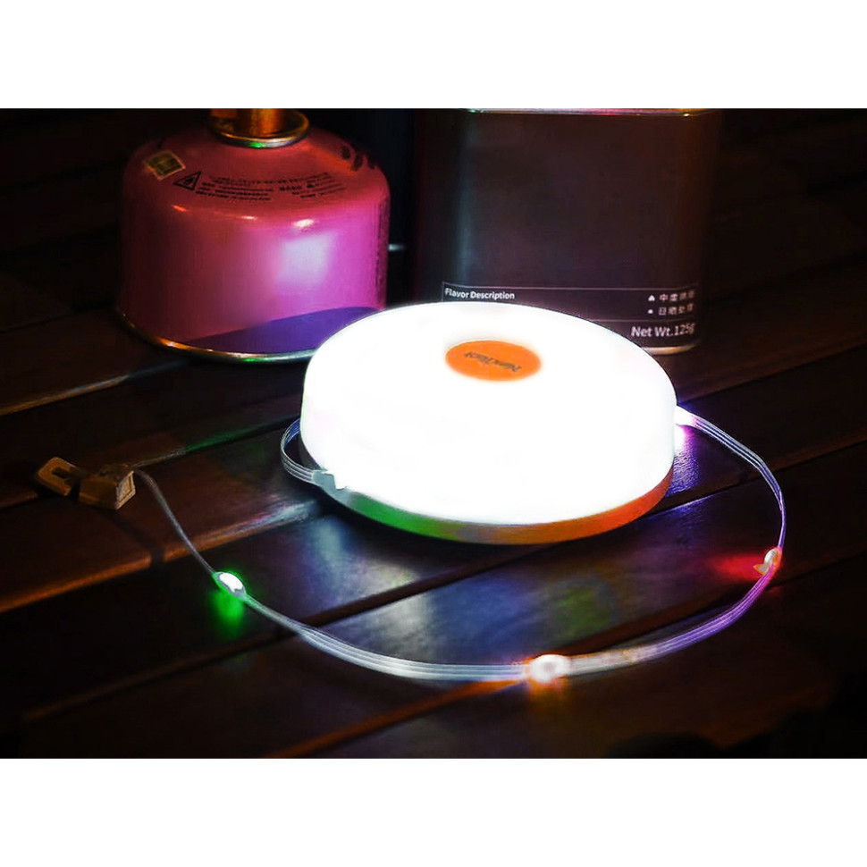 Кемпинговый фонарь-гирлянда NexTool Milky Way - RGB (7 метров) фото 4