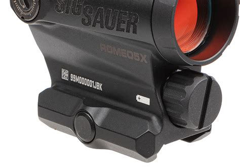 Коллиматорный прицел Sig Optics ROMEO-X COMPACT, OPEN, 6 MOA RED DOT, BLACK фото 3