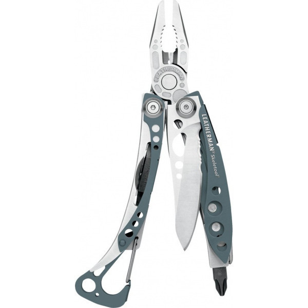 Мультитул LEATHERMAN Skeletool COLUMBIA BLUE, синтетический чехол