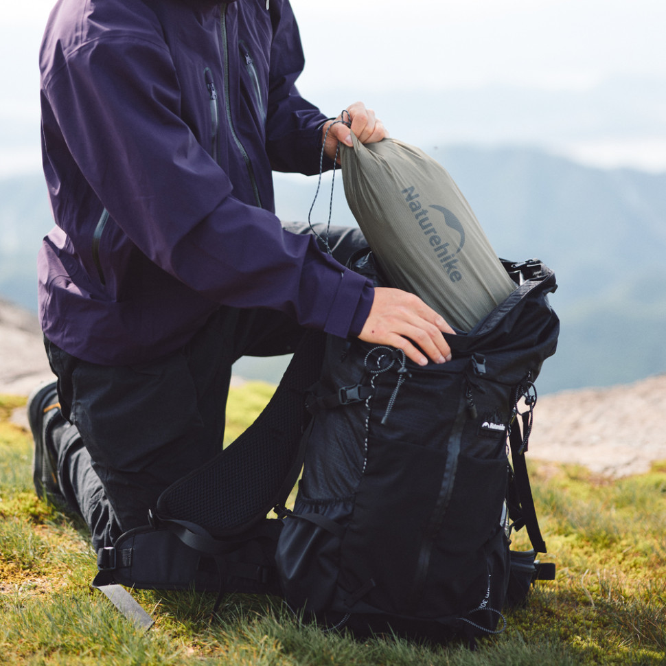 Намет надлегкий двомісний  з футпринтом Naturehike Cloud Up Pro CNK2350WS020,  20D, світлий сірий фото 5