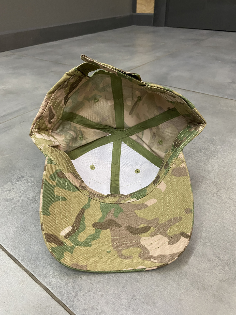 Кепка Yakeda, мультикам, велкро для крепления шеврона, 65% polyester, 35% cotton фото 3