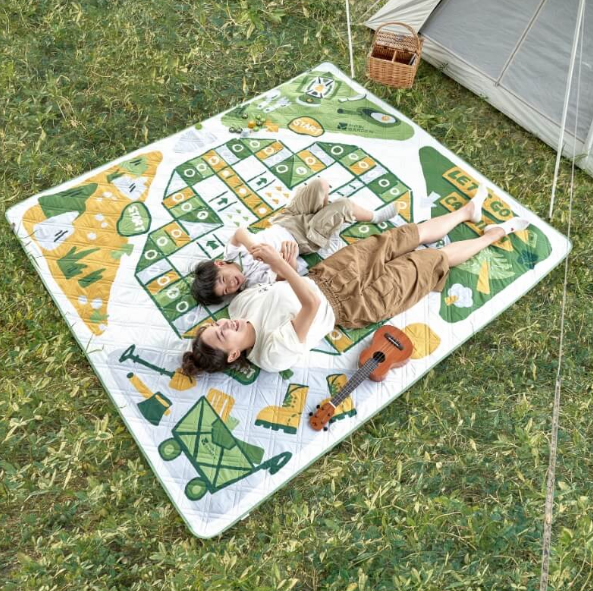 Килимок для пікніка Mobi Garden Camp 200х220 NX23663022 green фото 10