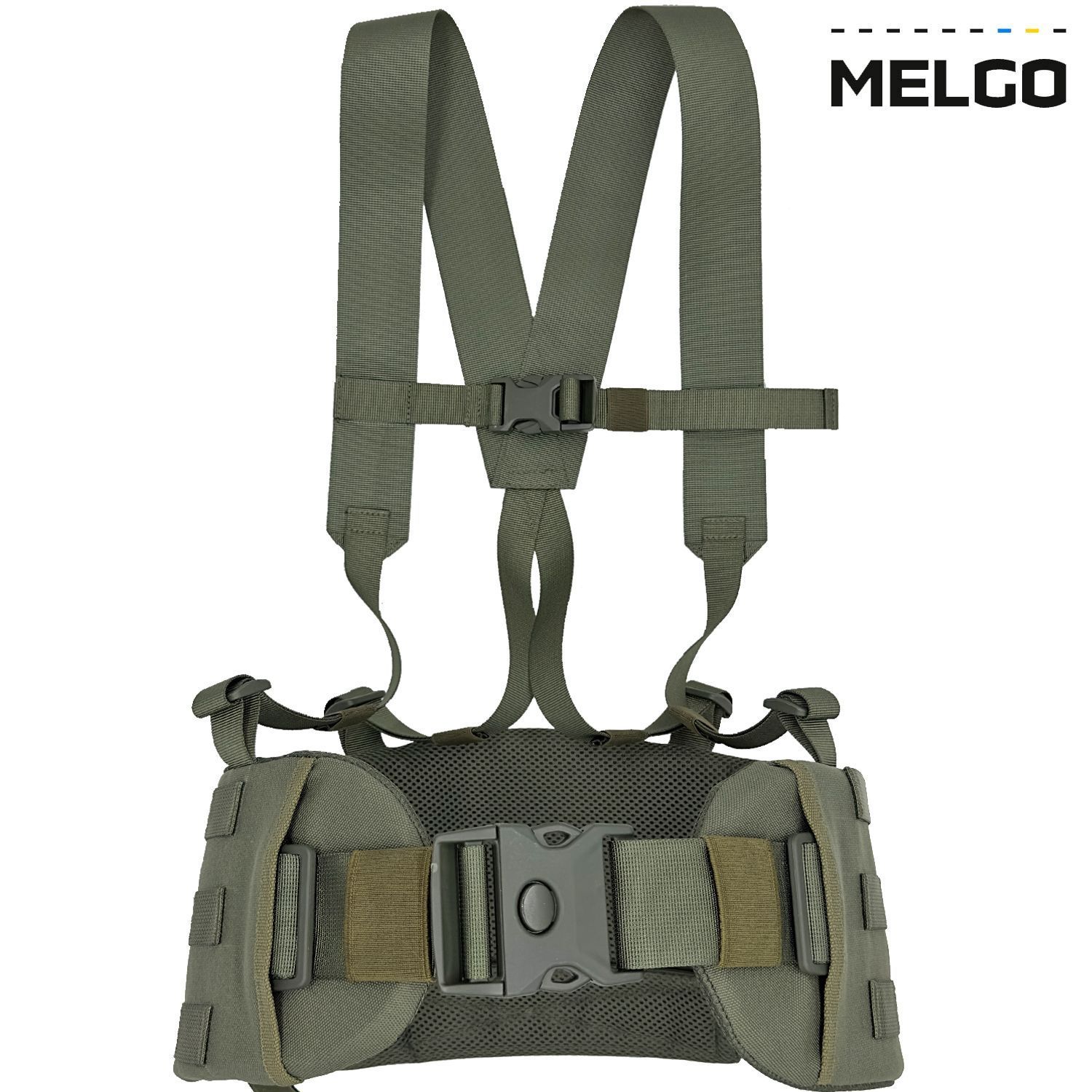 Розвантажувальний пояс тактичний РПС Олива Cordura М MELGO фото 3