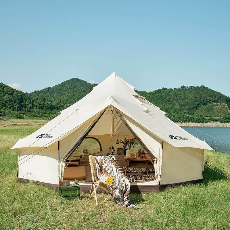 Намет-шатро Mobi Garden ERA Camp Campsite Version 260 NX21561029 ivory фото 4
