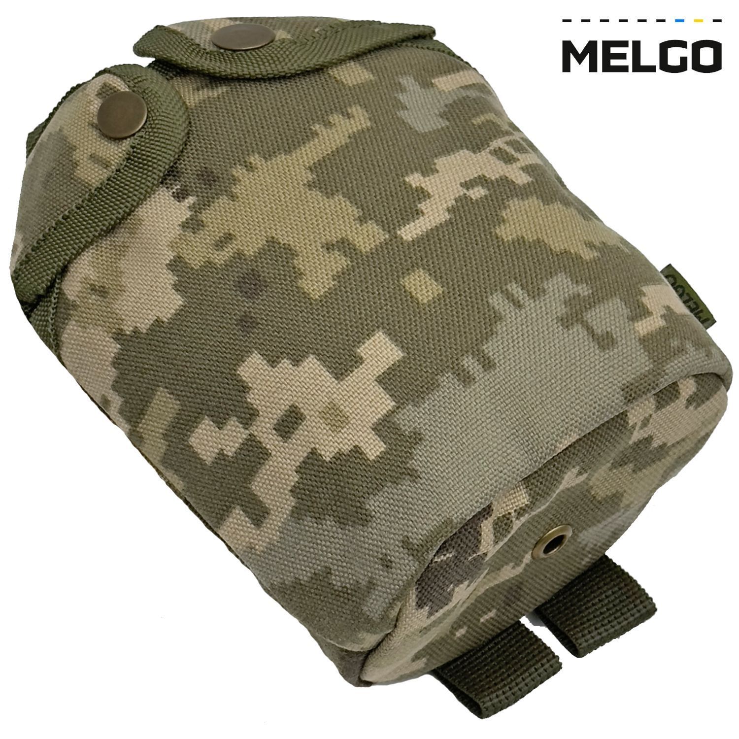 Чехол для фляги 1л Molle Пиксель ММ-14 Cordura 1000 D MELGO фото 3