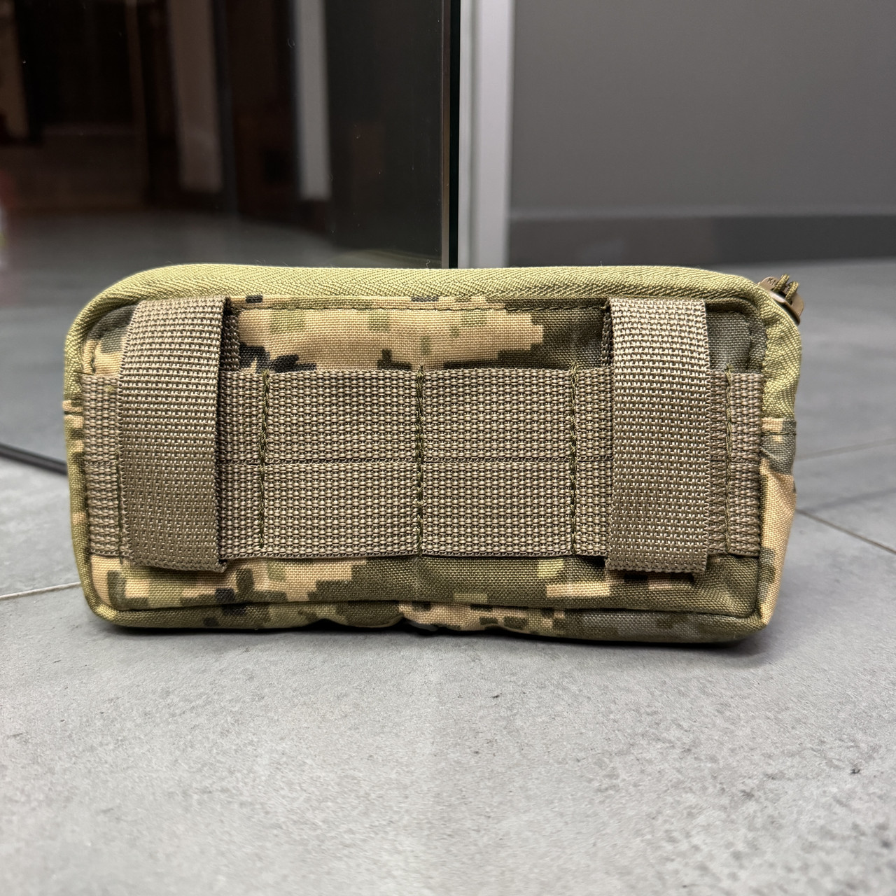 Подсумок для телефона горизонтальный, Пиксель, на molle, чехол для телефона на РПС, сумка для телефона фото 5