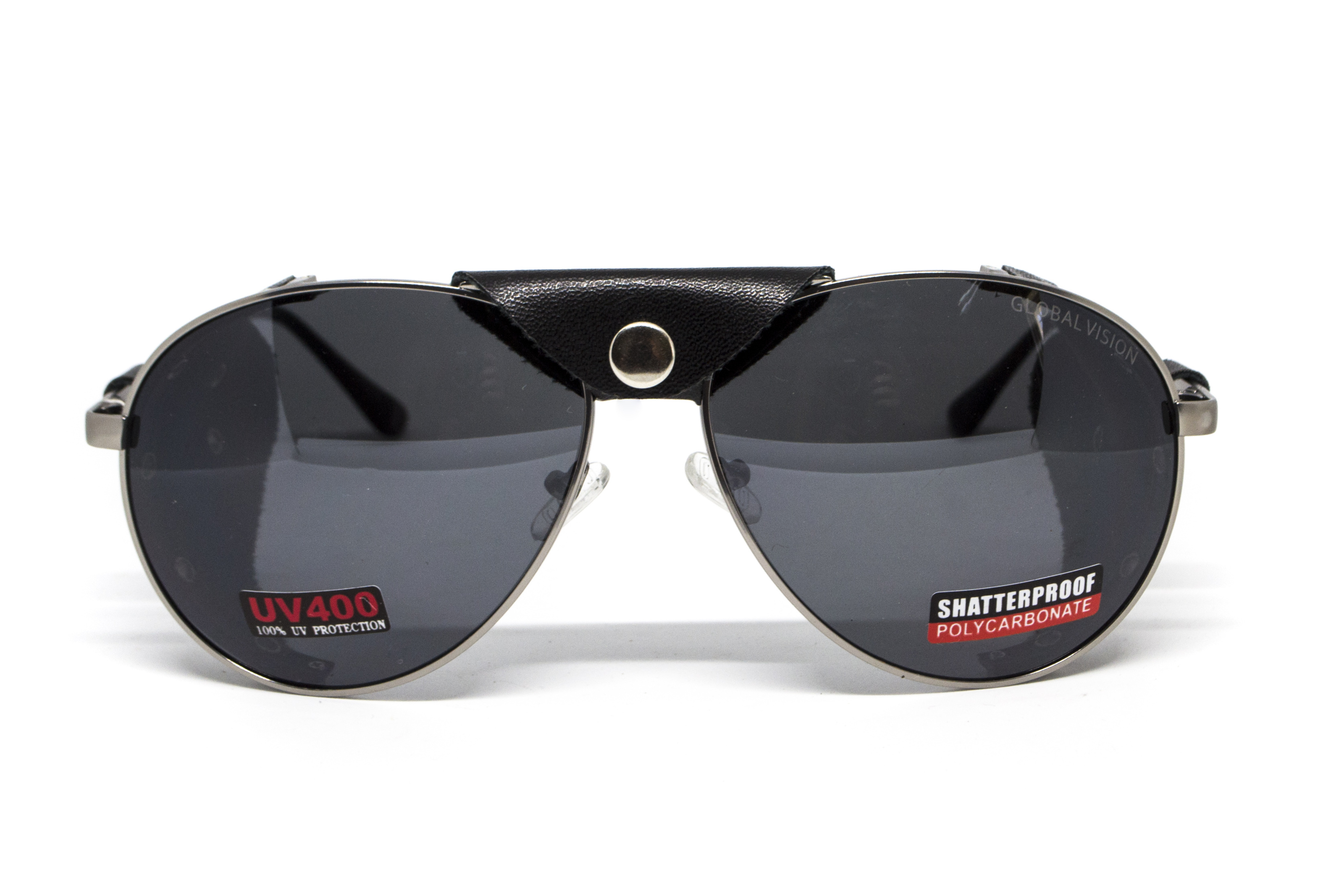 Очки защитные Global Vision Aviator-3  (gray), серые съёмным уплотнителем из синтетитечской 