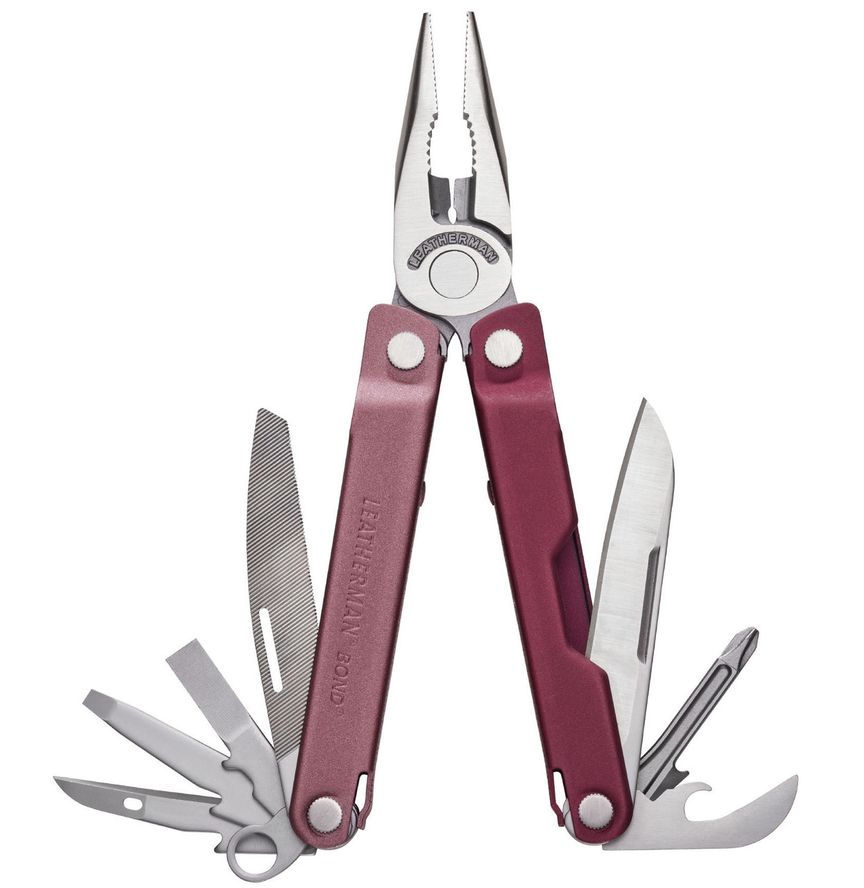 Мультитул Leatherman Bond Heathered Cranberry, нейлоновый чехол (833311)