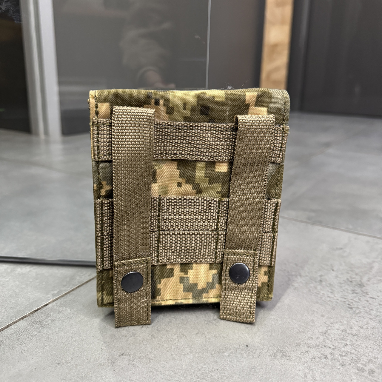 Подсумок под 2 гранаты на Молли, Пиксель, WINTAC, Cordura 1000D, тактический чехол под две гранаты на Молли фото 7
