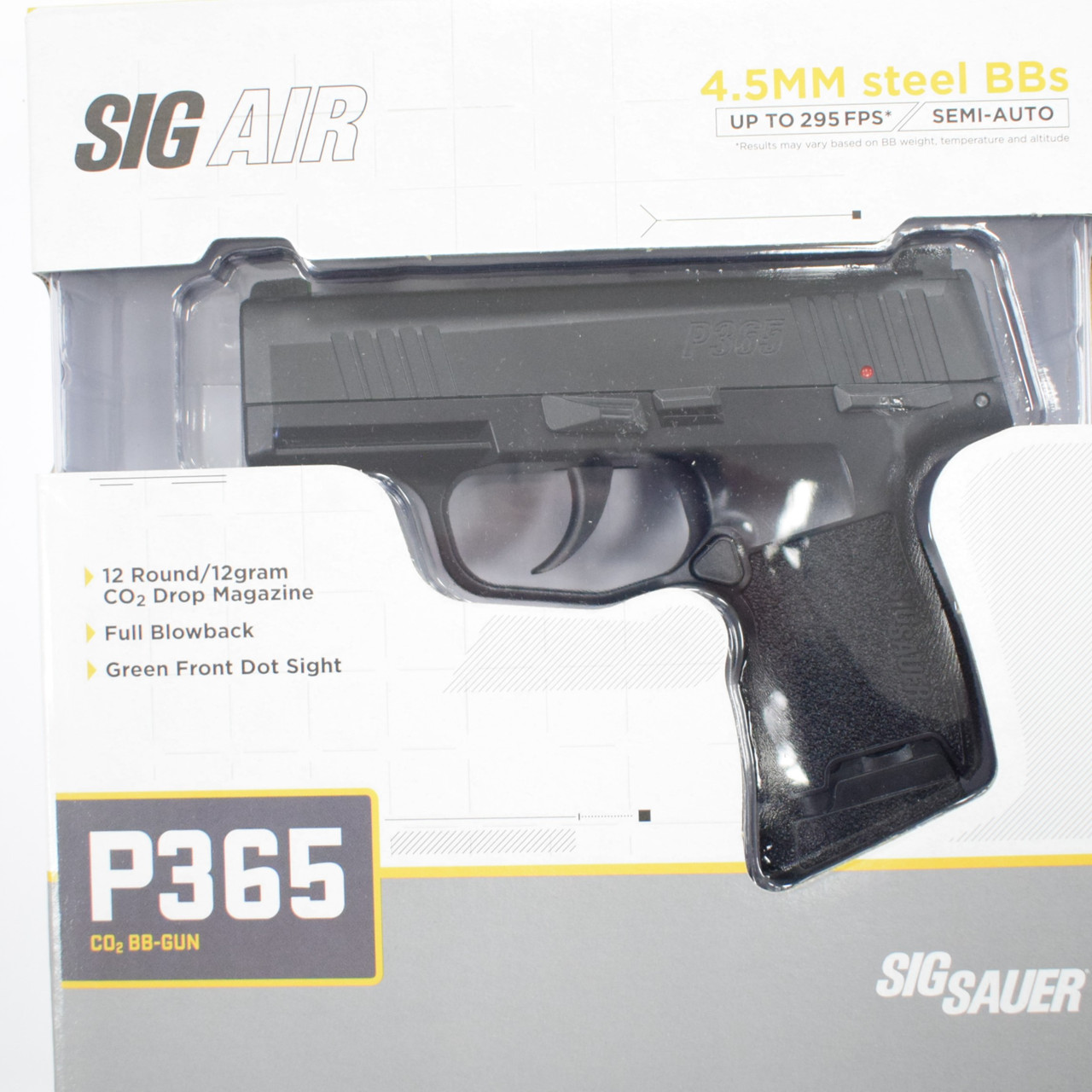 Пістолет Sig Sauer P365 Blowback калібр 4.5 мм фото 9