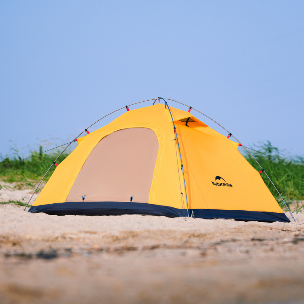 Намет двомісний Naturehike CNK2450WS030, помаранчевий фото 5