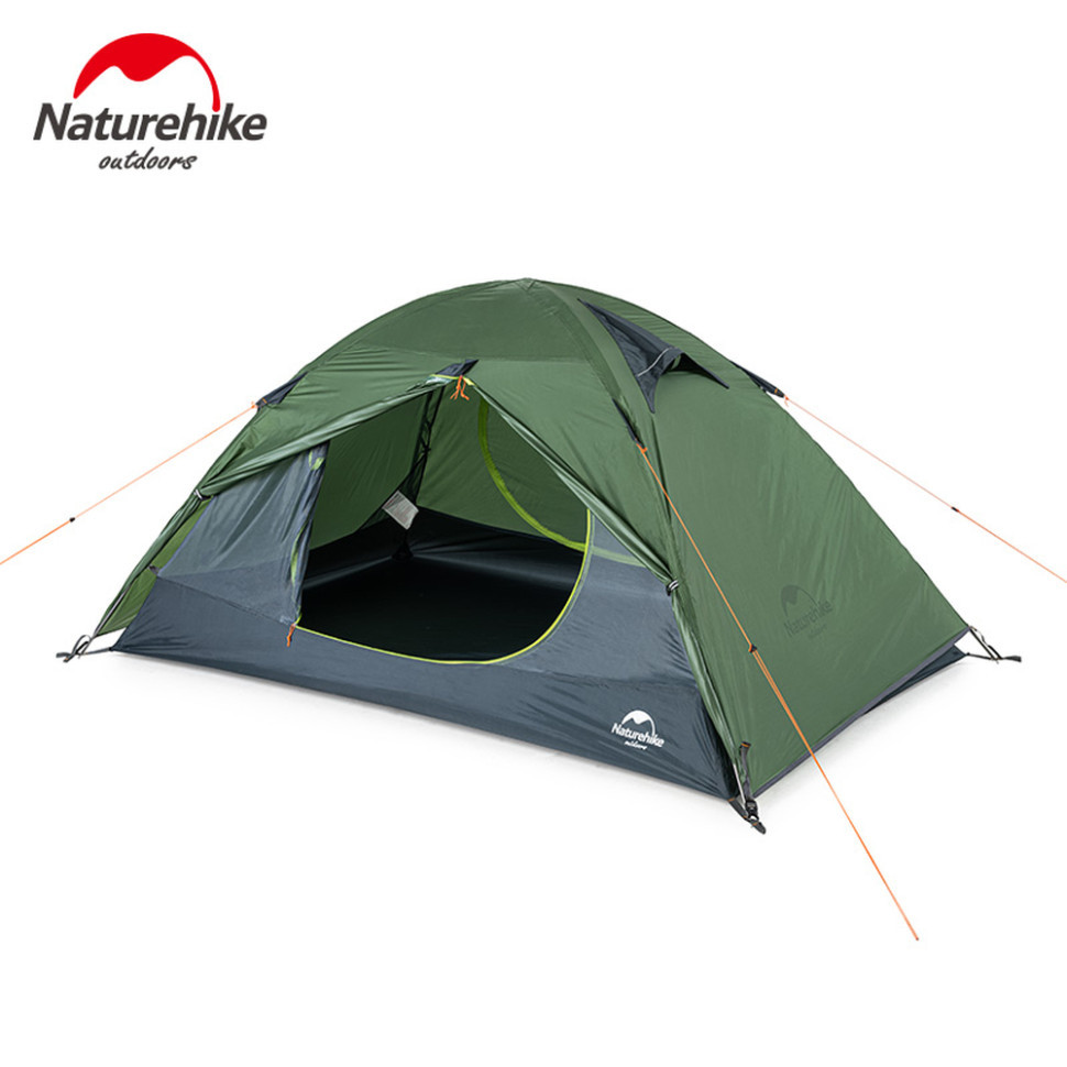 Намет двомісний ультралегкий Naturehike NH15Z006-P, темно-зелений фото 2