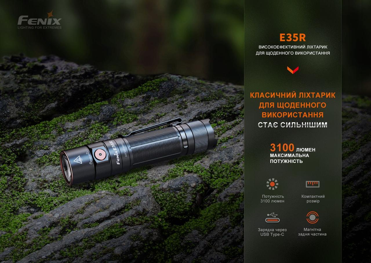 Ліхтар ручний Fenix E35R фото 6
