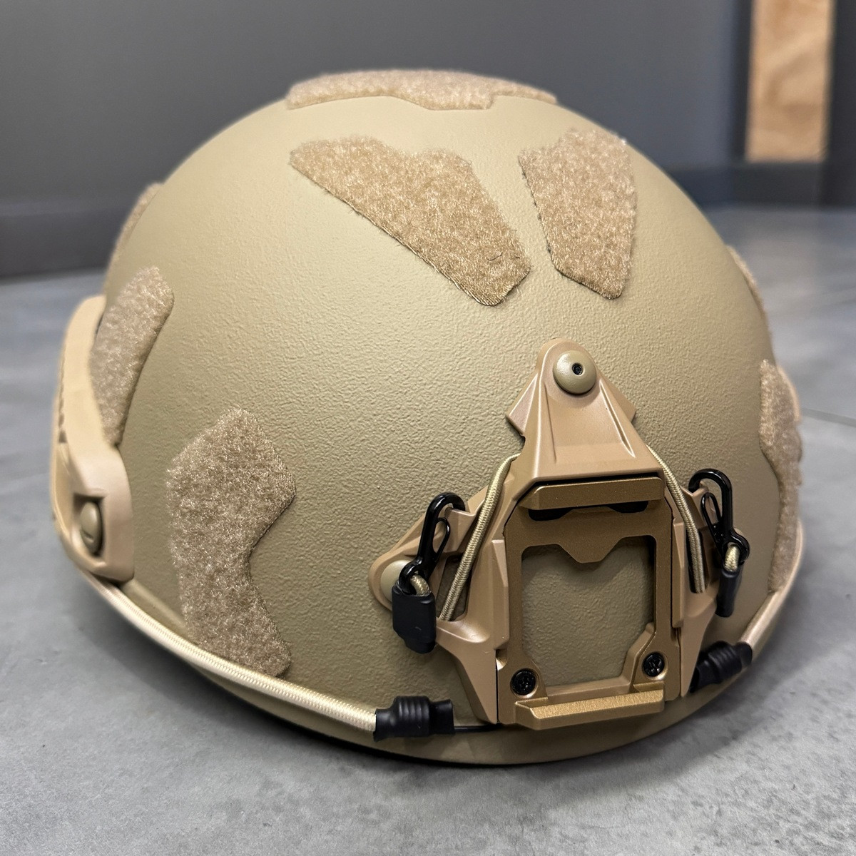 Шлем баллистический FAST ARAMID, NIJ IIIa, Custom, с улучшенным креплением Wendy, размер XL, цвет Койот фото 3