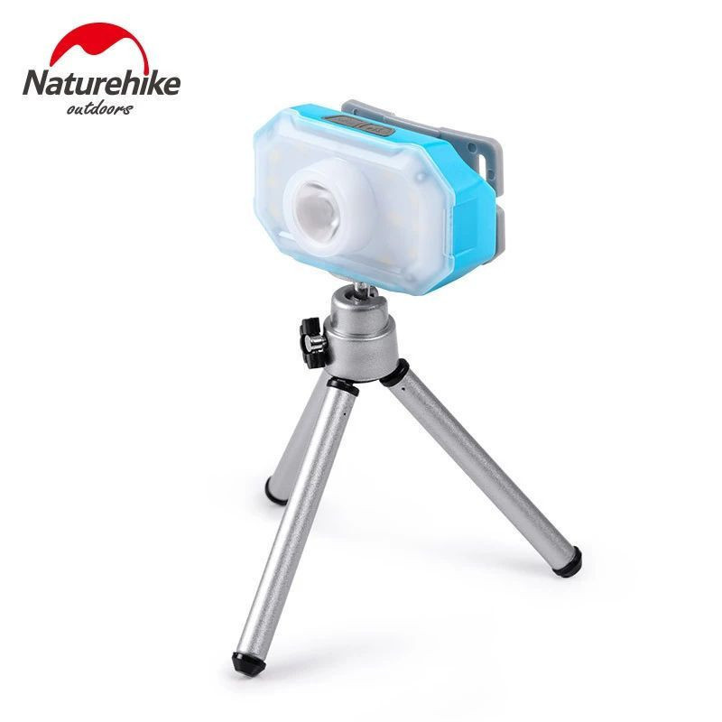 Ліхтар налобний Naturehike NH18T001-A, блакитний фото 2