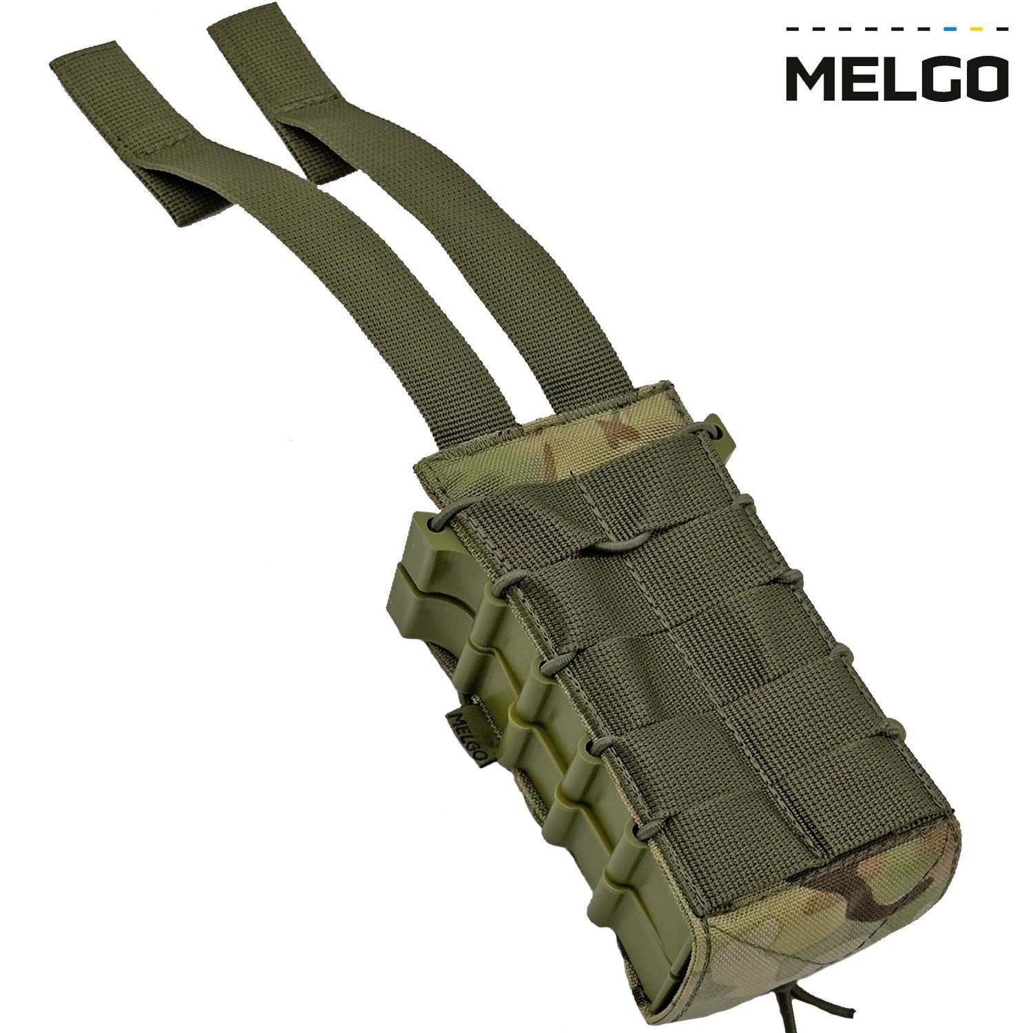 Підсумок на 2 магазини корпусний відкритий Мультикам Cordura MELGO фото 3
