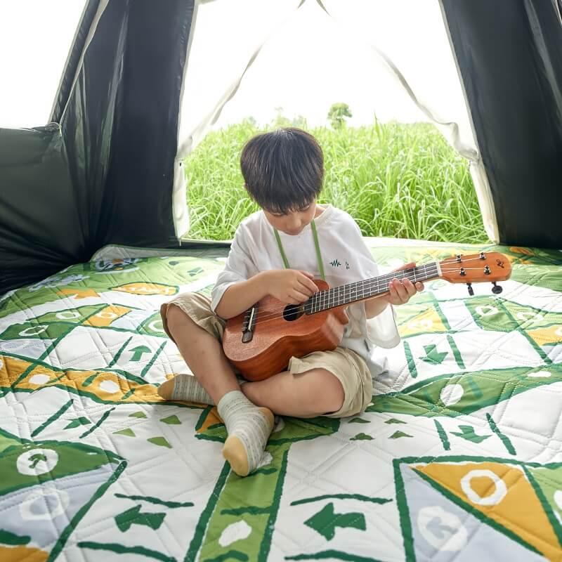 Килимок для пікніка Mobi Garden Camp 200х220 NX23663022 green фото 5