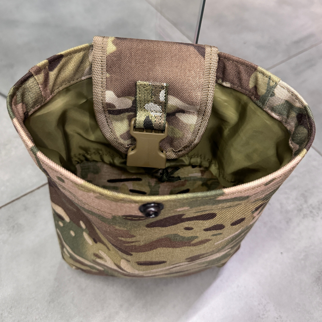 Сумка для быстрого сброса магазинов, Мультикам, WINTAC, на затяжке, Cordura 1000D, карман для пустых магазинов фото 5
