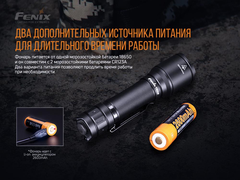 Ліхтар ручний Fenix TK06 фото 9