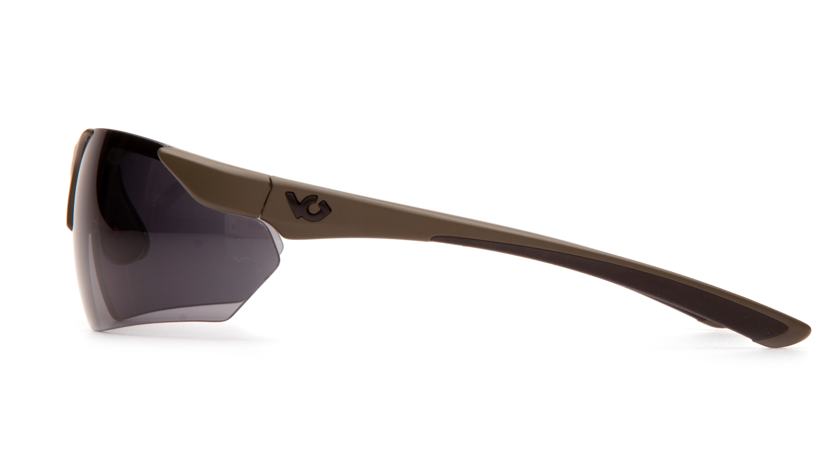 Захисні окуляри Venture Gear Tactical Drone 2.0 Green (gray) Anti-Fog, сірі в зеленій оправі фото 4