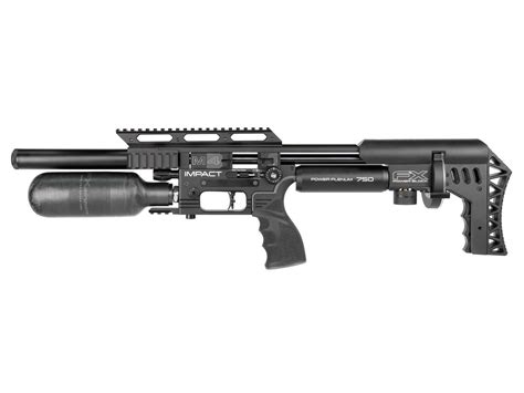 Пневматична редукторна гвинтівка FX Airgun M4 Compact Black .177 кал фото 3