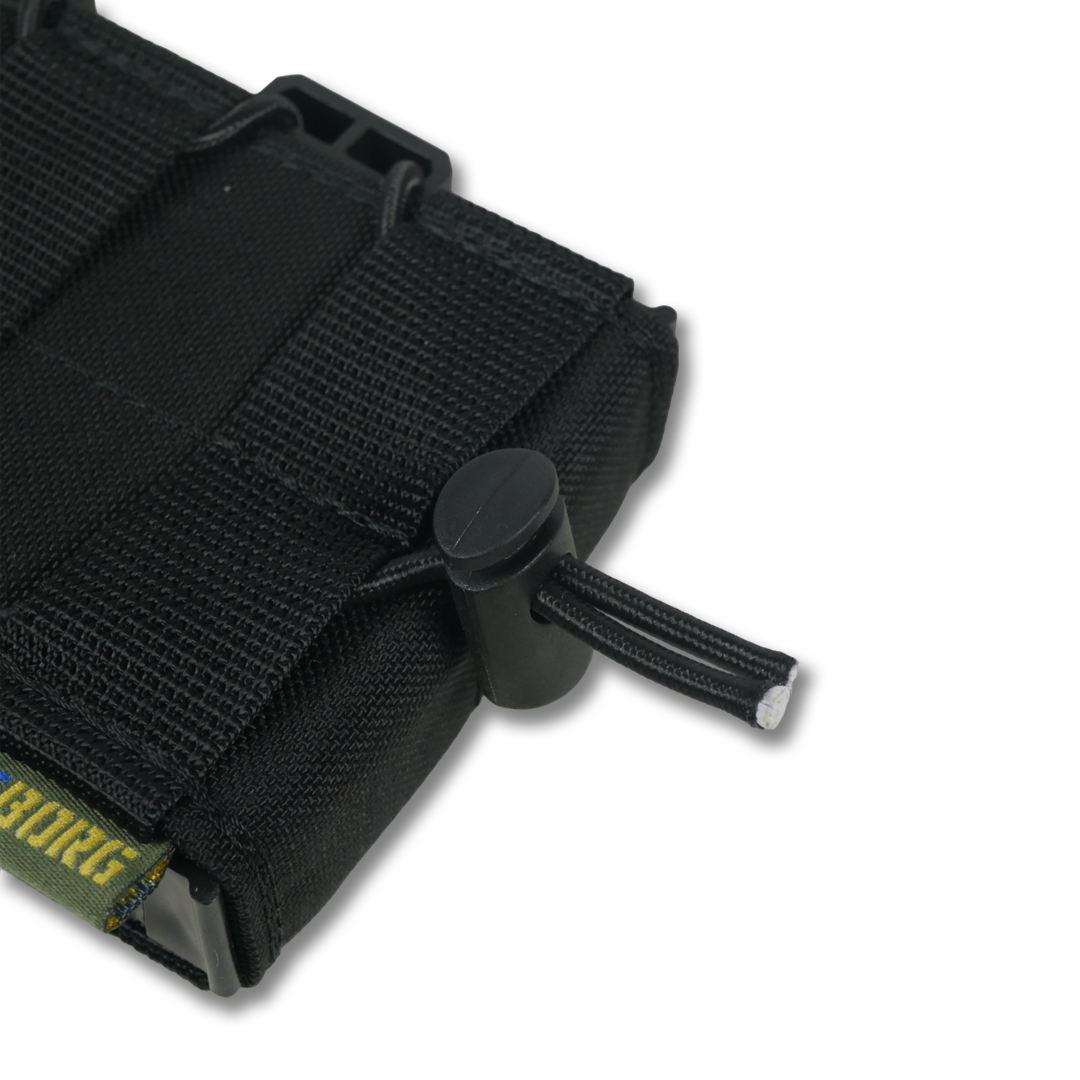 Усиленный подсумок Kiborg GU Single Mag Pouch Черный фото 10