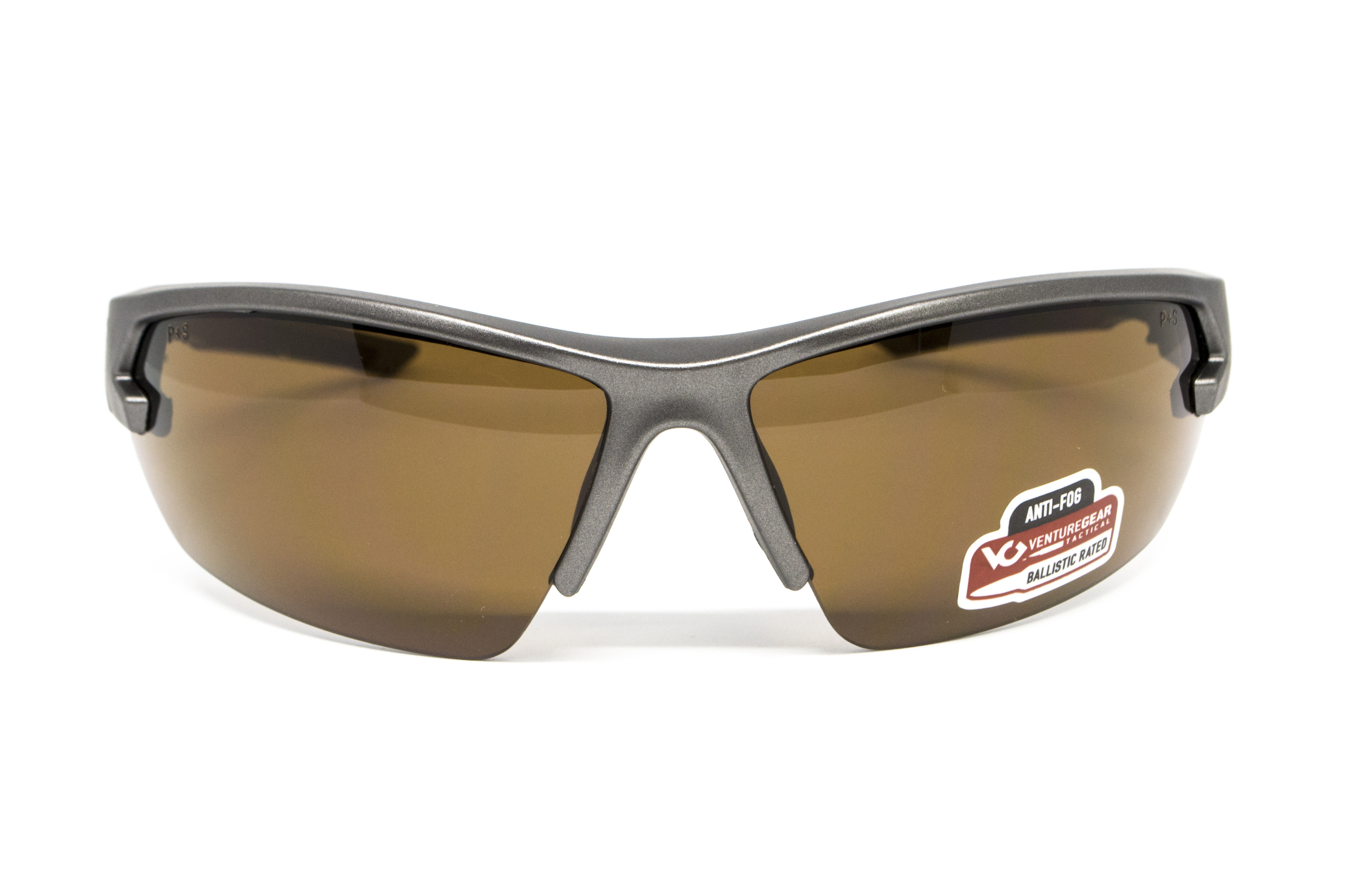 Захисні окуляри Venture Gear Tactical Semtex 2.0 Gun Metal (bronze) Anti-Fog, коричневі в оправі кольору 