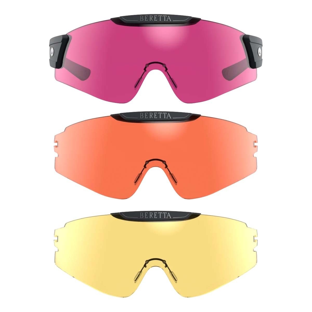 Окуляри для стрільби Beretta InterMask ellow & Magenta & Orange (3 лінзи) OC081-D0049-0MY9