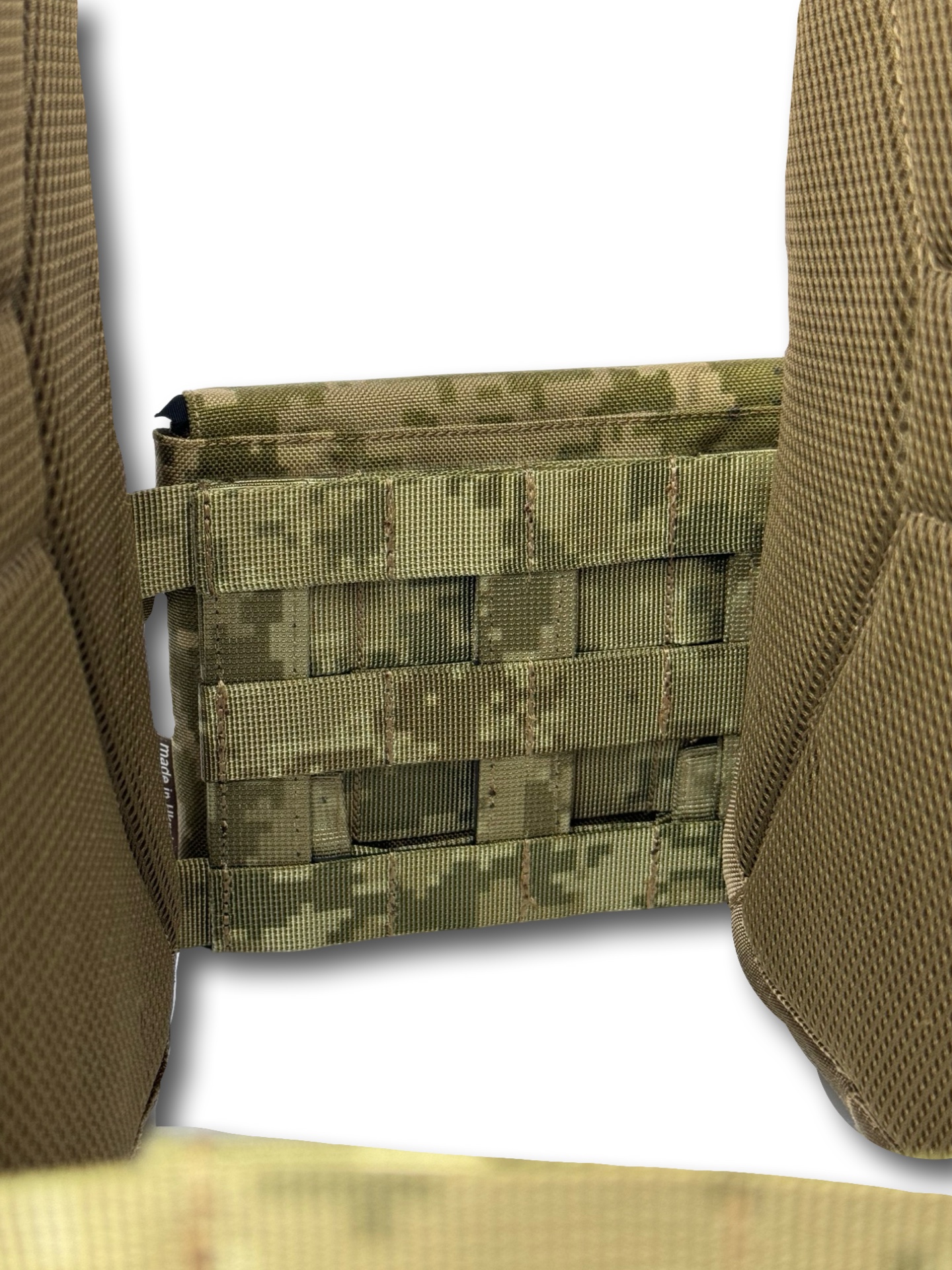 Кишеня під балістичний пакет Warrior Spirit 15*15 см Піксель фото 9