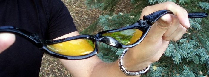 Очки защитные фотохромные Global Vision Hercules-1 Photochromic (yellow) желтые фотохромные фото 6