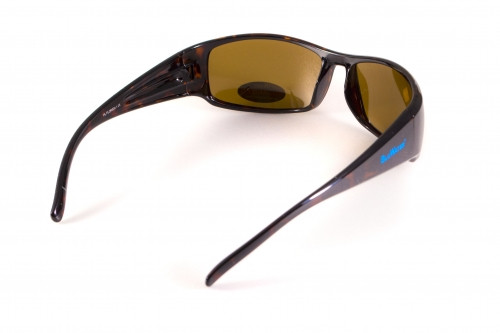 Очки поляризационные BluWater Florida-1 Polarized (brown), коричневые фото 4