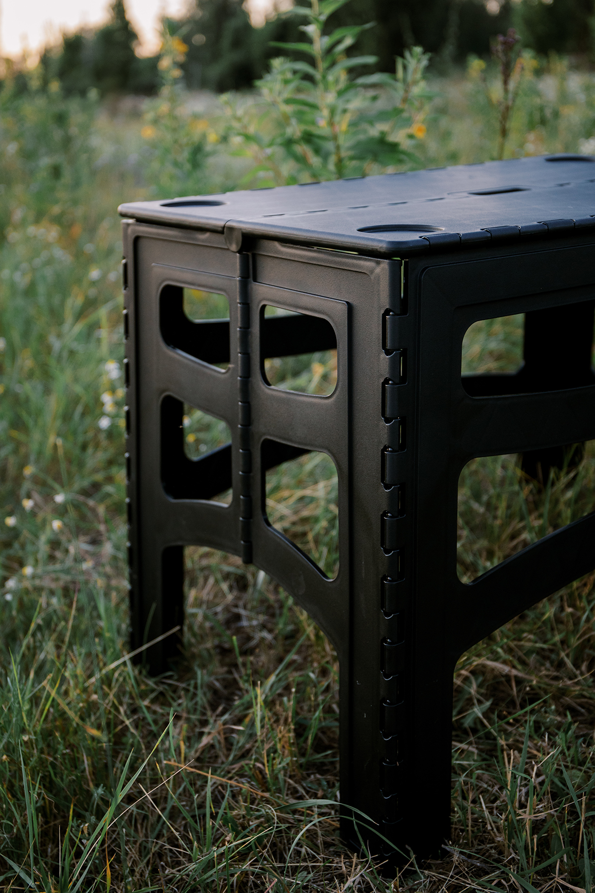 Стол Tribe Camp Table High пластиковый T-EF-0004-black фото 3