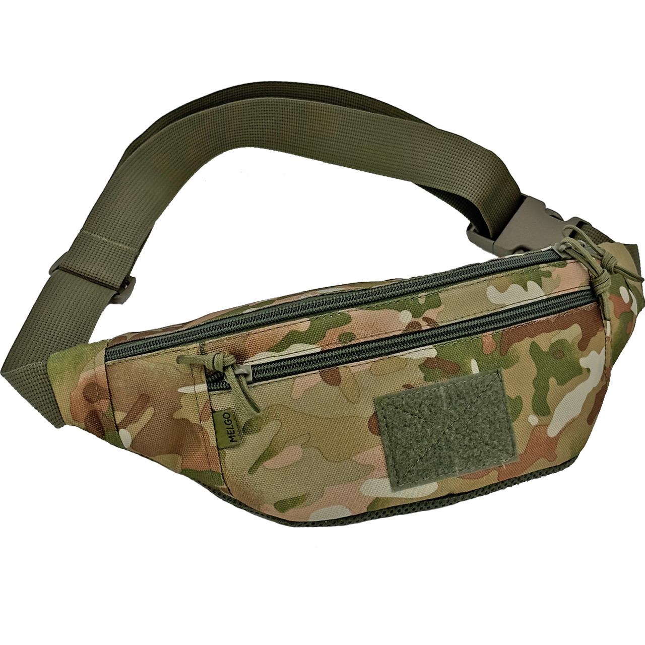 Тактическая поясная сумка-бананка MELGO Мультикам Poly-Cordura 900 D фото 5