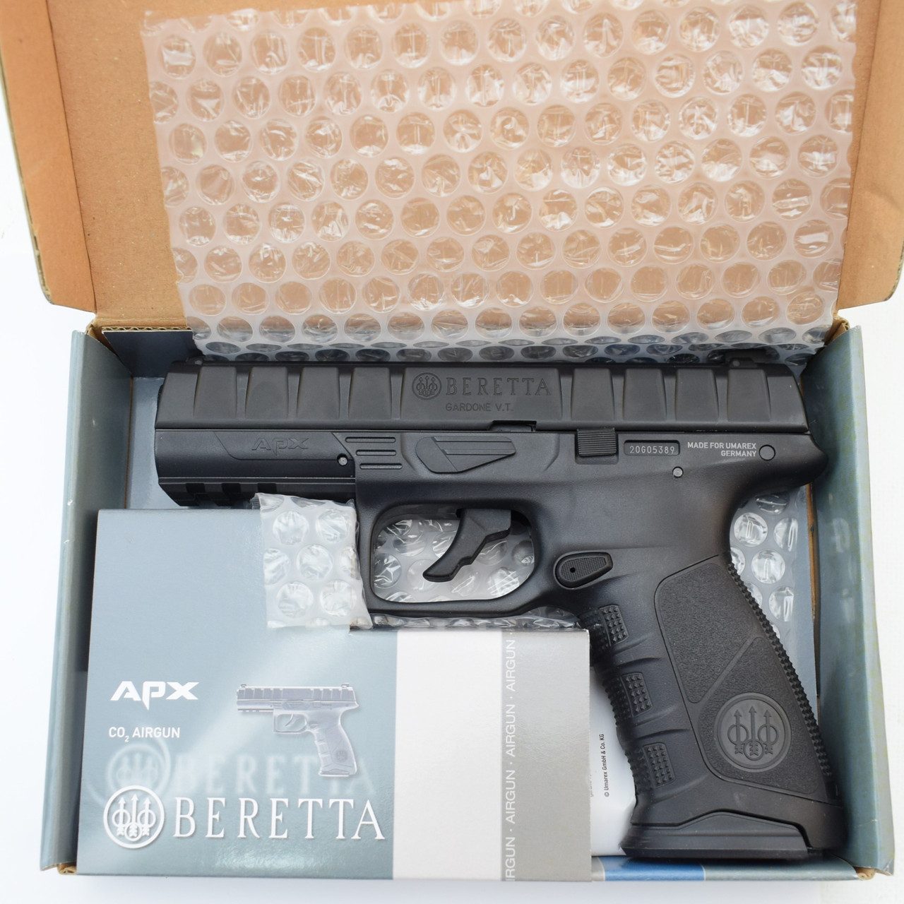 Пневматичний пістолет UMAREX Beretta APX, 4,5 мм ВВ, 120м/с, металевий затвор c блоу-бек фото 3