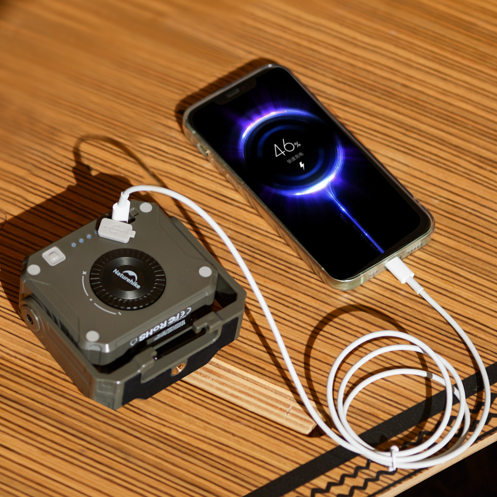 Ліхтар кемпінговий Naturehike CNK2300012, зелений фото 7