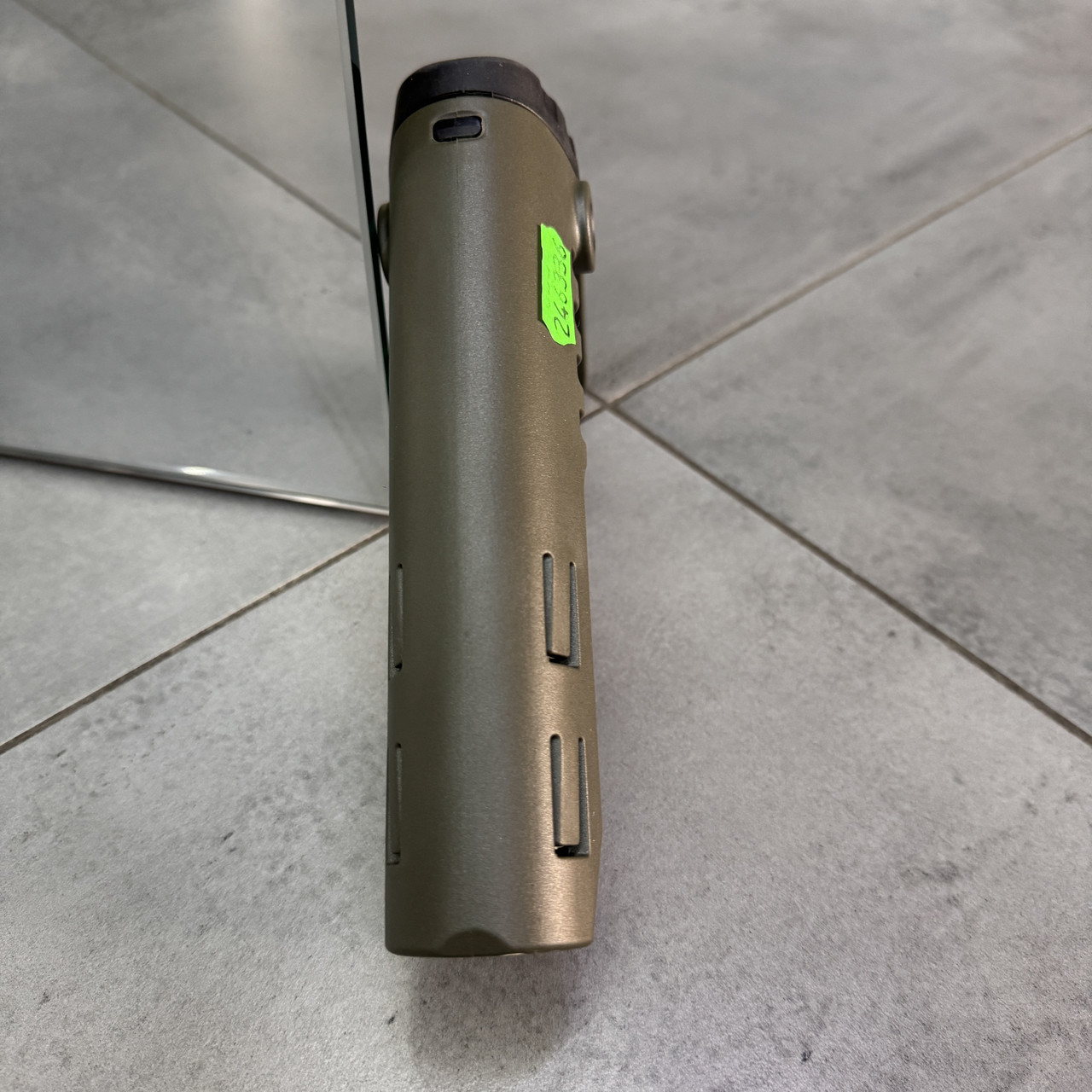 Приклад (база) DLG TBS TACTICAL DLG-130, для трубок Mil-Spec, цвет Олива, гнездо антабки на 2 стороны фото 6