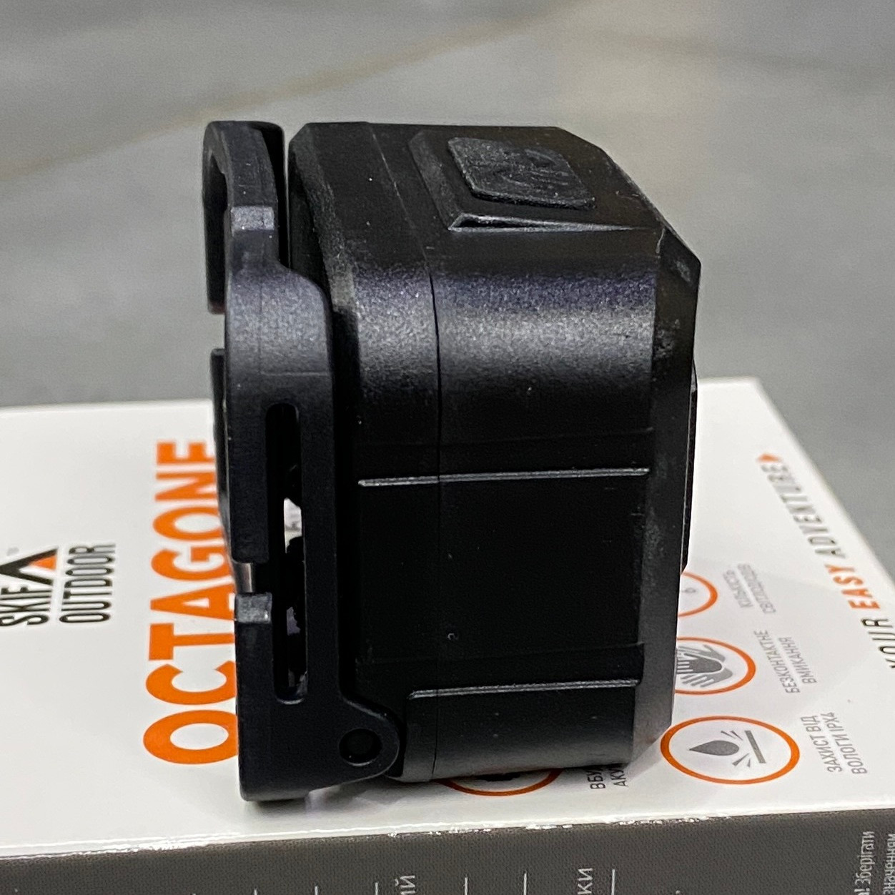 Фонарь налобный Skif Outdoor Octagone, аккумулятор 1200 mAh, свечение до 7 часов фото 5