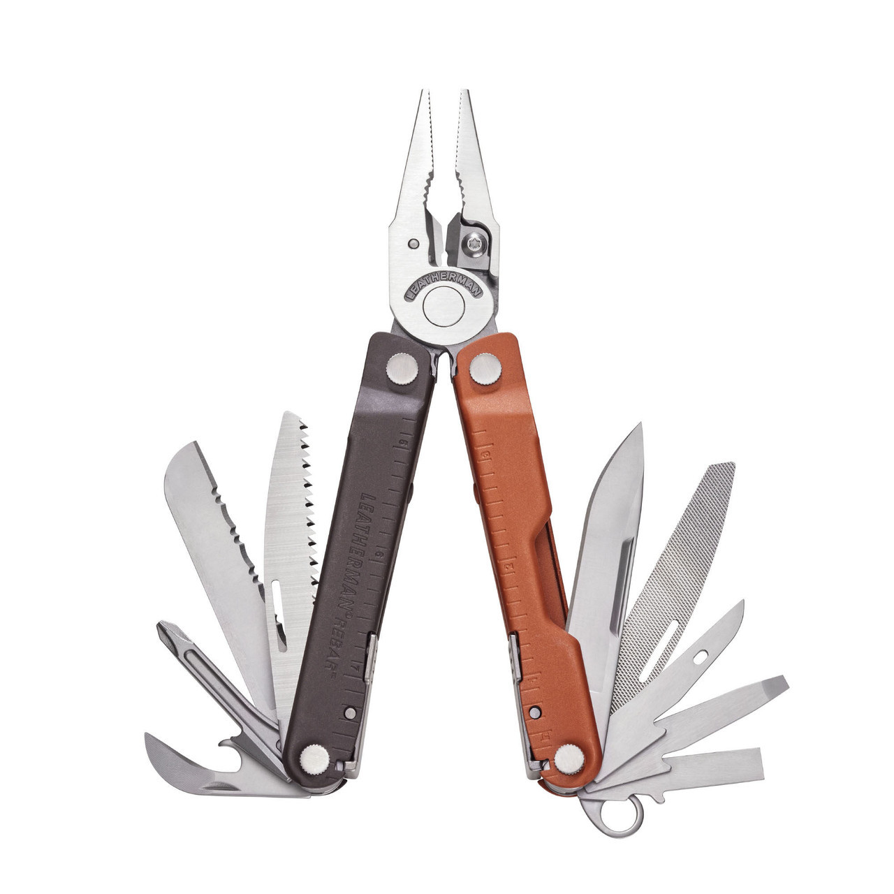 Мультитул Leatherman Rebar Burnt Sienna, нейлоновый чехол (833313)