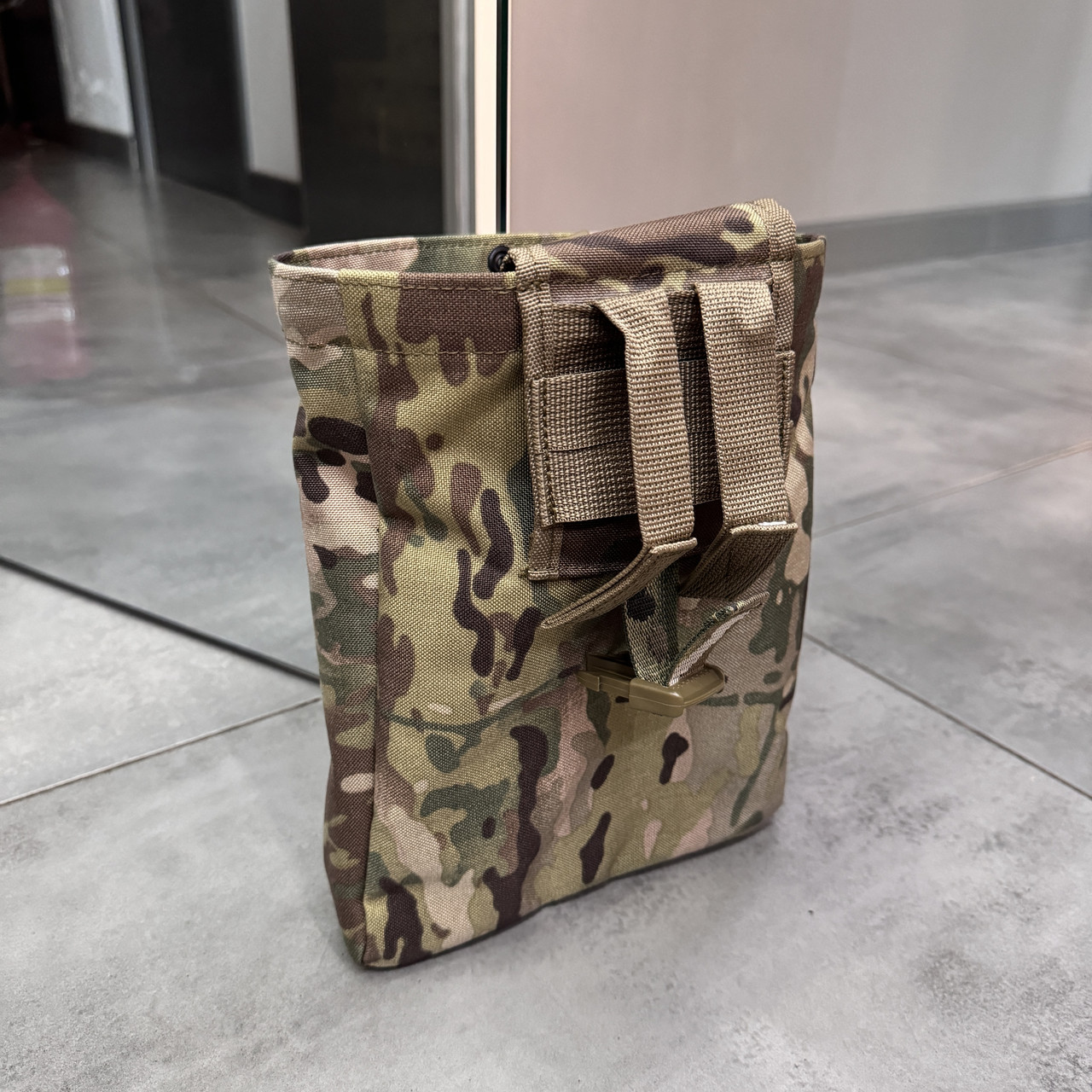 Сумка для быстрого сброса магазинов, Мультикам, WINTAC, на затяжке, Cordura 1000D, карман для пустых магазинов фото 6