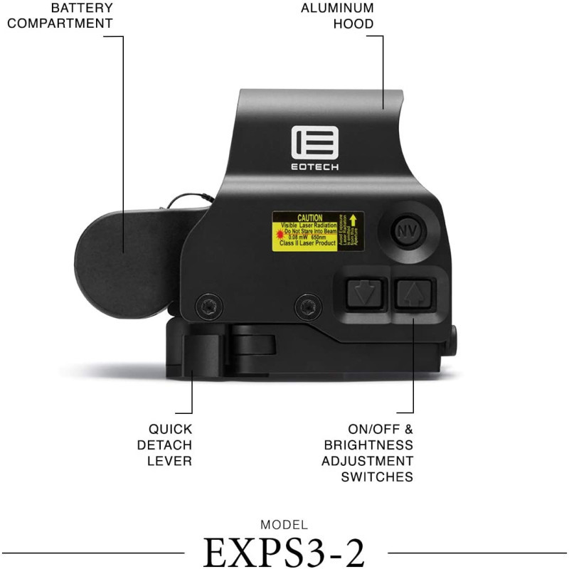 Комплект HHS VI коліматор EOTech EXPS3-2 + магніфер EOTech G43 3х