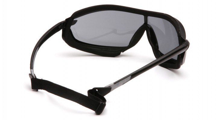 Очки защитные с уплотнителем Pyramex XS3 Plus (Anti-Fog) (gray) серые фото 4