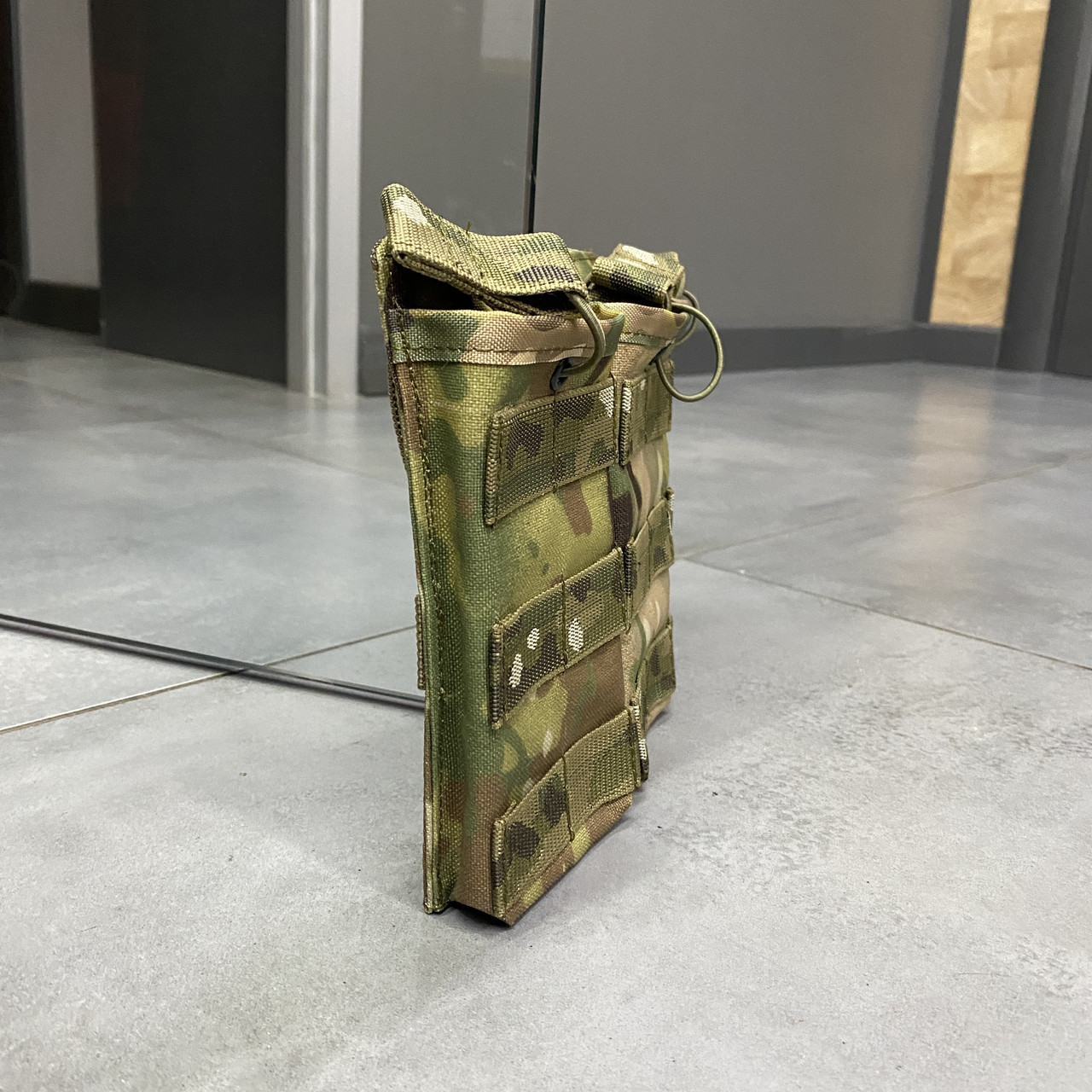 Армейский подсумок на 3 магазина, WINTAC, сумка на 3 магазина для АК, Мультикам, Cordura 1000D фото 5