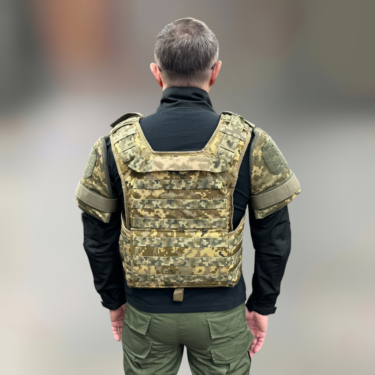 Баллистическая защита плеч 1 класса, Пиксель, плечевая защита от осколков, баллистический пакет 1 класса фото 4