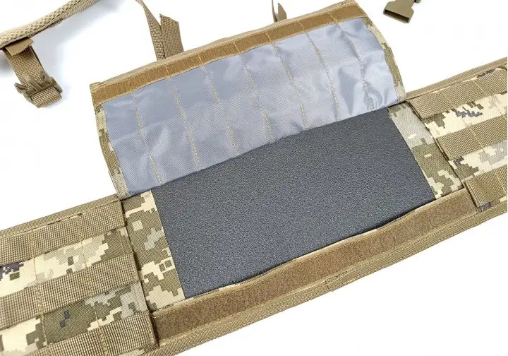 Тактичний пояс розвантажувальний РПС з кріпленнім MOLLE та плечовими лямками Піксель без підсумків фото 5