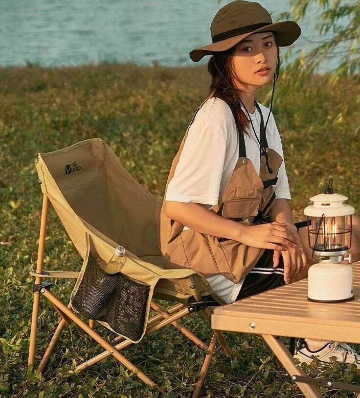 Крісло розкладне Mobi Garden Sun chair NXLQU65001 sand фото 3