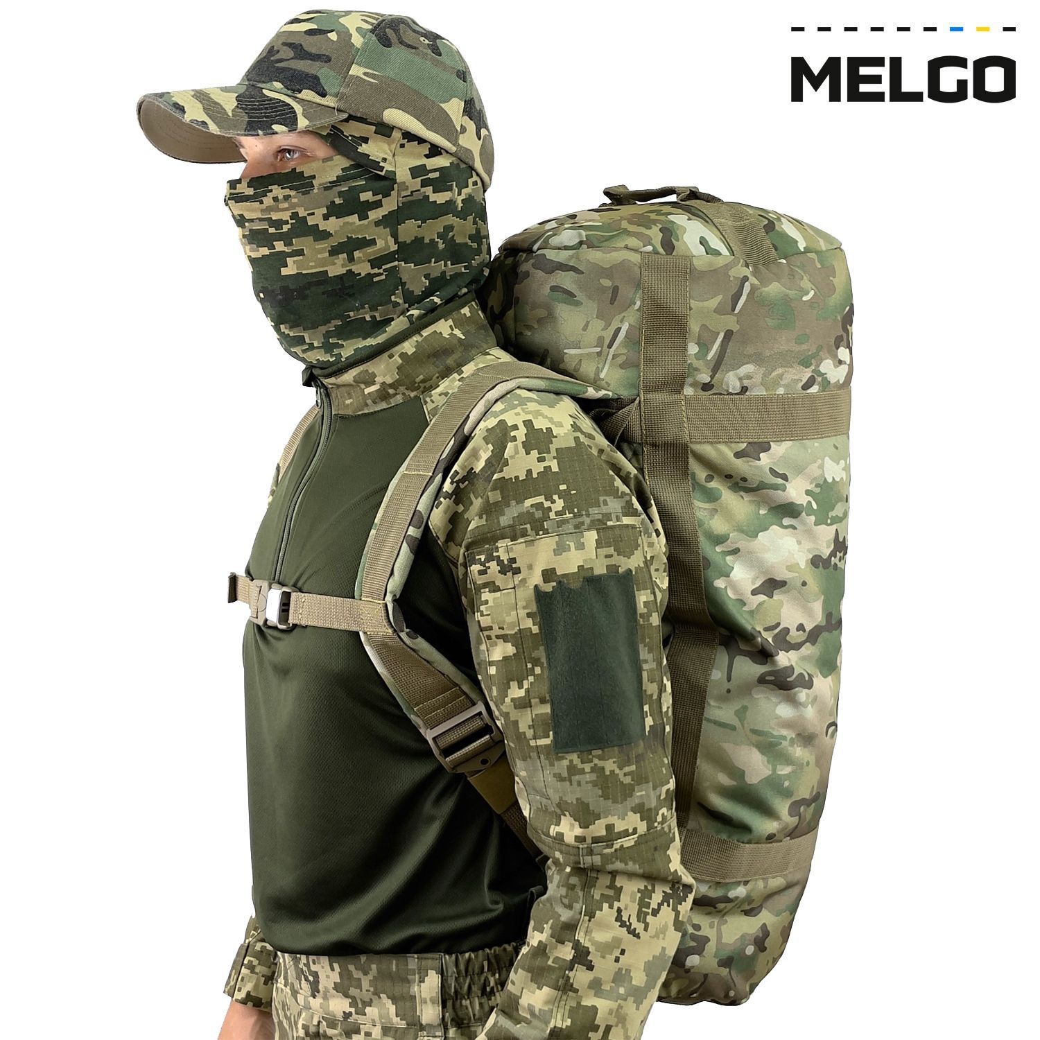 Транспортна сумка-баул 90 л Мультикам Cordura 1000 D MELGO фото 4